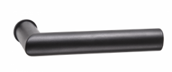 Ручка дверная "Мокко", INAL 548-09 zero, супер сатин хром, черный (В ПОДАРОК) - фото 5304