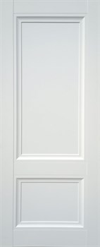 Межкомнатная дверь Atom ДГ Бархат белый, Бархат светло-серый - фото 6337