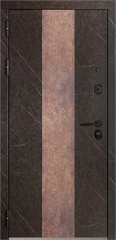 Входная дверь STR MX-33 (коричневый) и STR MX-34 (серый) Зеркало 2235