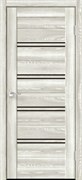 Межкомнатная дверь XLine 4 PO Лакобель черное (Клен крем) под заказ