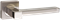 Ручка дверная "INAL 530-02 SN/NP", никель матовый/никель блестящий (В ПОДАРОК ПРИ ПОКУПКЕ МЕЖКОМНАТНЫХ ДВЕРЕЙ) - фото 5383