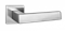 Ручка дверная РЕНЦ "Корсико", серия SLIM INDH 323-03 slim SN, никель матовый - фото 5578