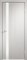 Межкомнатная дверь серии Smart Z1 PO Дуб белый стекло лакобель - фото 5771