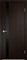 Межкомнатная дверь серии Smart Z1 PO Венге стекло лакобель черное - фото 5777