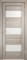 Межкомнатная дверь серии Duplex 12 PO Капучино стекло лакобель белое - фото 5796