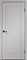 Межкомнатная дверь Scandi 4 PG (Эмаль светло-серая) - фото 5983