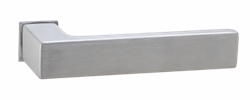 Ручка дверная "Куббаито", серия ZERO, супер сатин хром, черный (В ПОДАРОК) - фото 5300