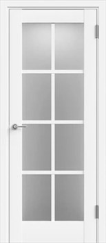 Межкомнатная дверь Alto 13 PO Английская решетка (Эмалит белый, Эмалит молочный, Эмалит светло-серый) - фото 6418