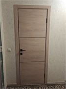 Наша работа по установке межкомнатных дверей URBAN с металлической кромкой 2247